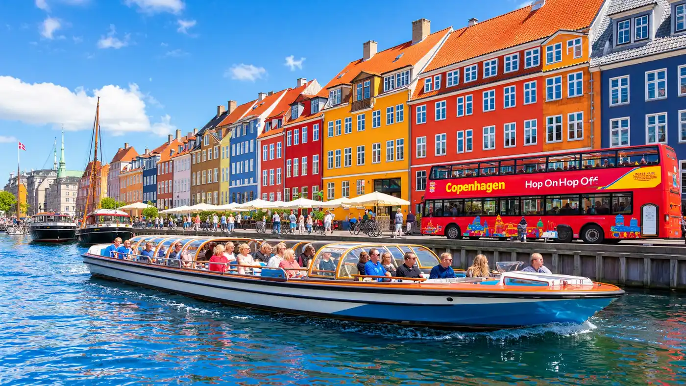Copenhagen Hop-On Hop-Off Bus and Boat Tour Guide