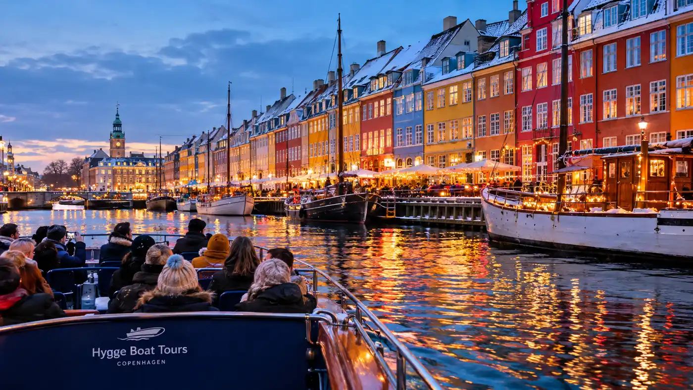 Evening, Winter, and Hygge Boat Tours in Copenhagen